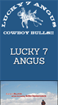 Mobile Screenshot of lucky7angus.com